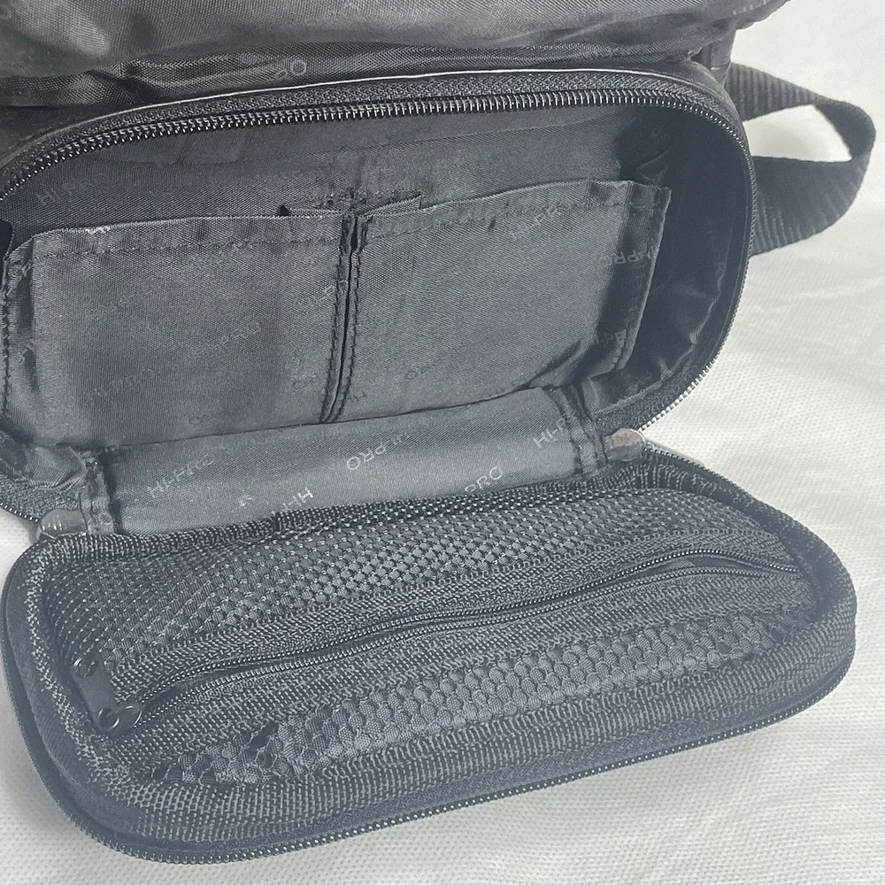 Quantaray Camera Bag Soft Adjustable Multiple Zipper Compartments Shoulder Strap